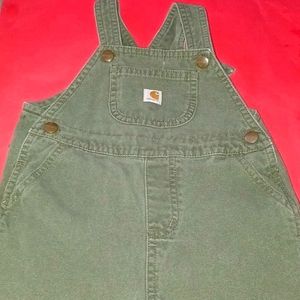 Carhartt ❤️🐕size 24 month🐤 overalls ❤️